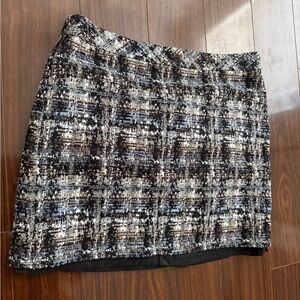 J crew tweed lined women’s skirt size 10